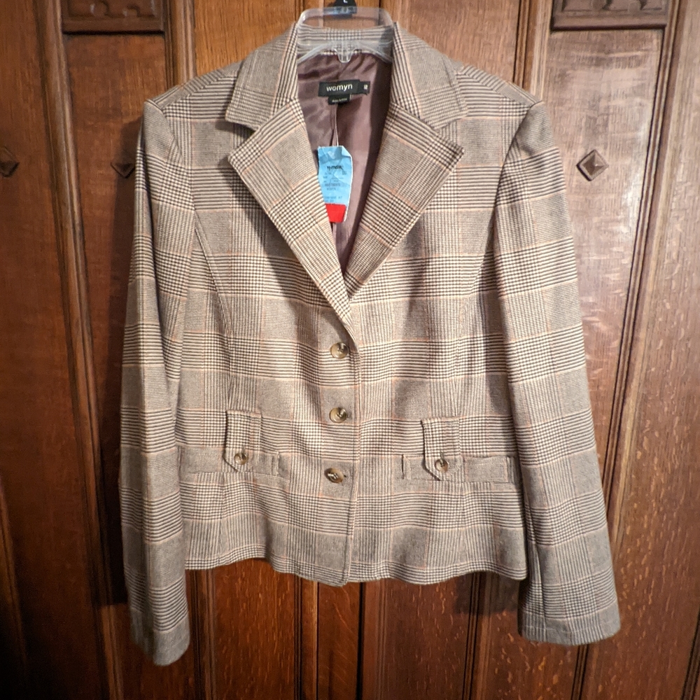 Womyn Tweed Blazer